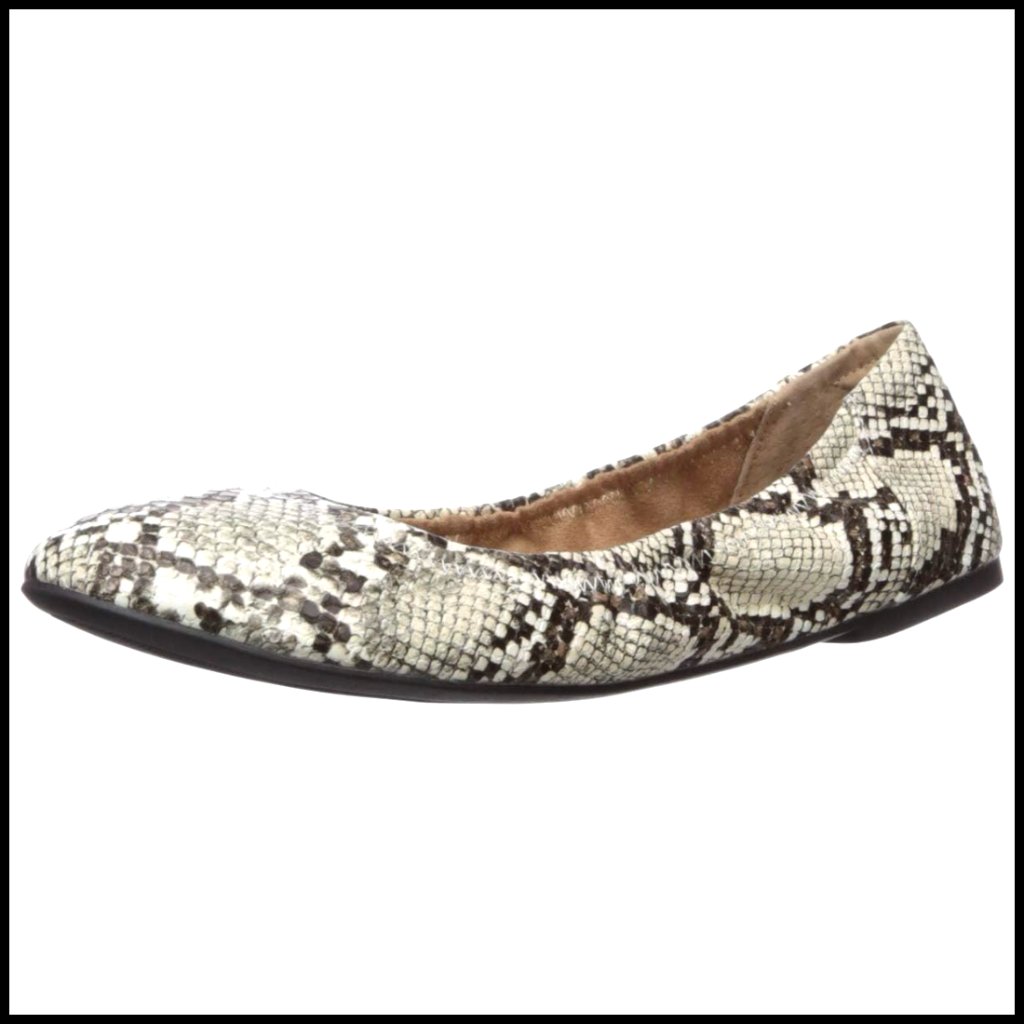 Women's Ballet Flats Slip-On Memory Foam Padded Comfortable Shoes